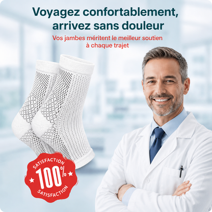 Chaussettes de compression pour Voyages et longs trajets